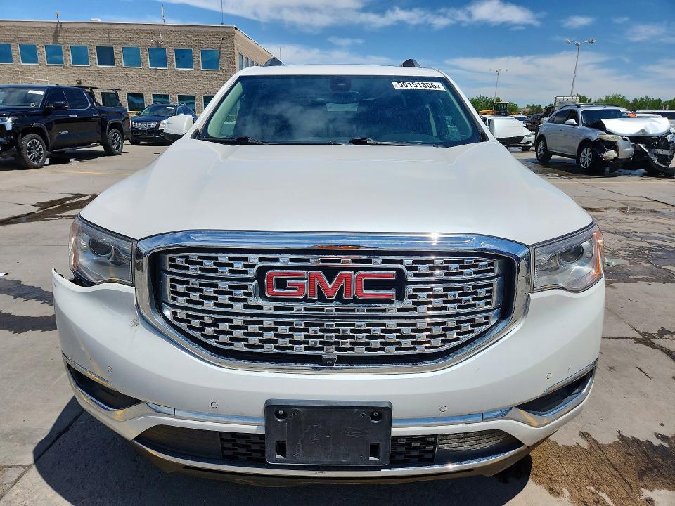2018 Gmc Acadia მანქანა იყიდება აუქციონზე, vin: 1GKKNXLS8JZ181513, აუქციონის ნომერი: 56151806