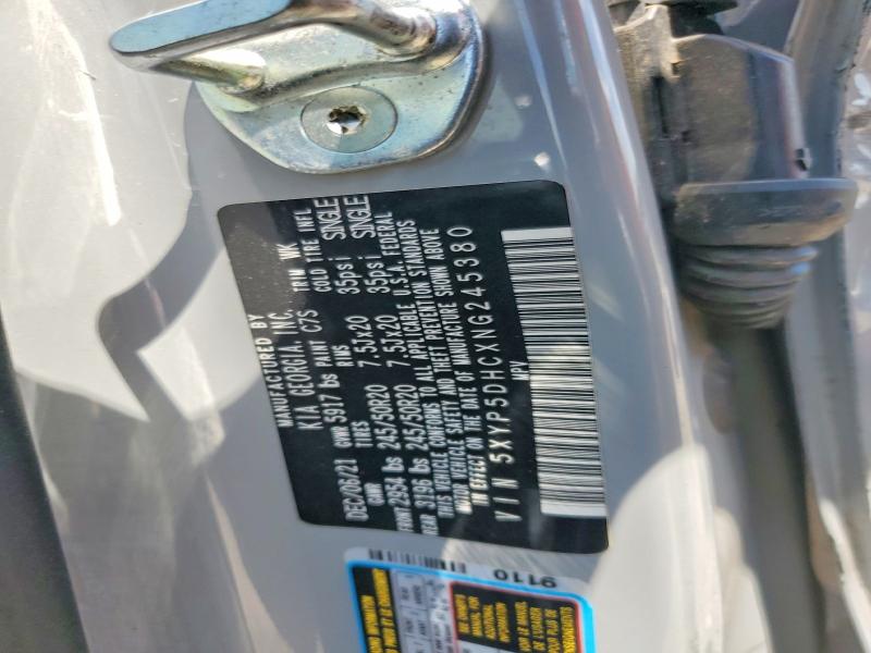 55809326 :رقم المزاد ، 5XYP5DHCXNG245380 vin ، 2022 Kia Telluride مزاد بيع