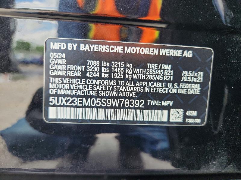 Aukcja sprzedaży 2025 Bmw X7, vin: 5UX23EM05S9W78392, numer aukcji: 56482236