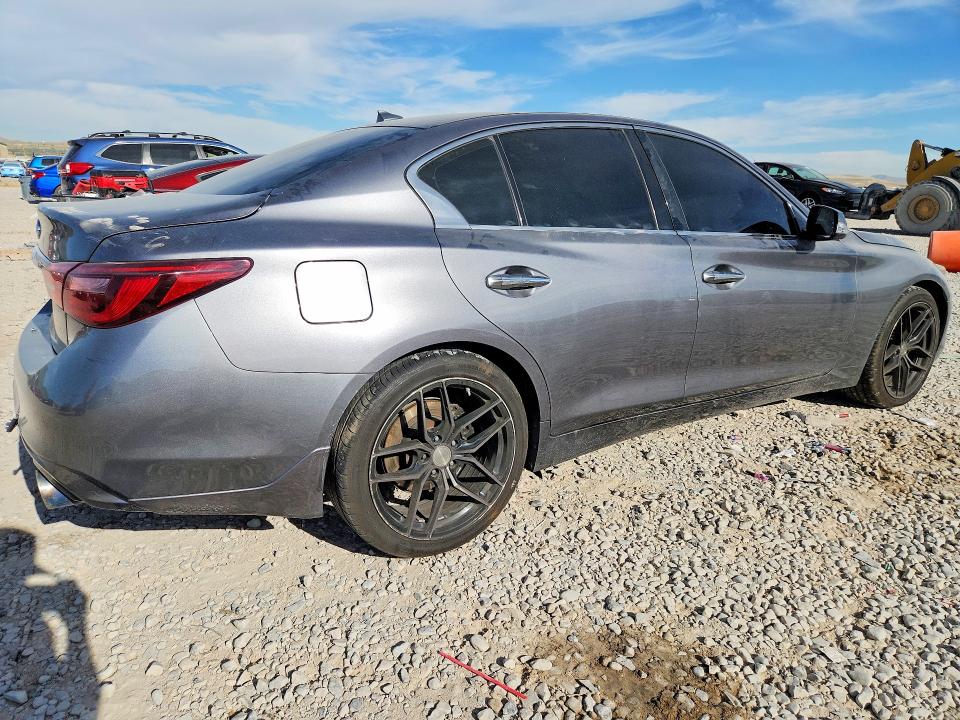 2018 Infiniti Q50 მანქანა იყიდება აუქციონზე, vin: JN1EV7AR5JM445909, აუქციონის ნომერი: 57210136