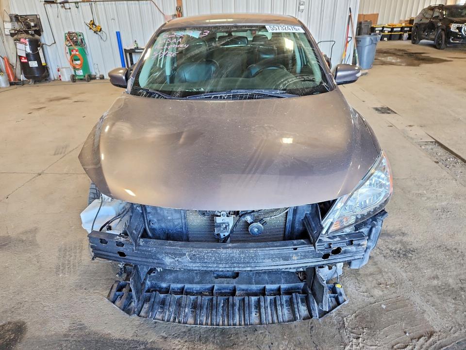 55732476 :رقم المزاد ، 3N1AB7AP2FY356390 vin ، 2015 Nissan Sentra مزاد بيع