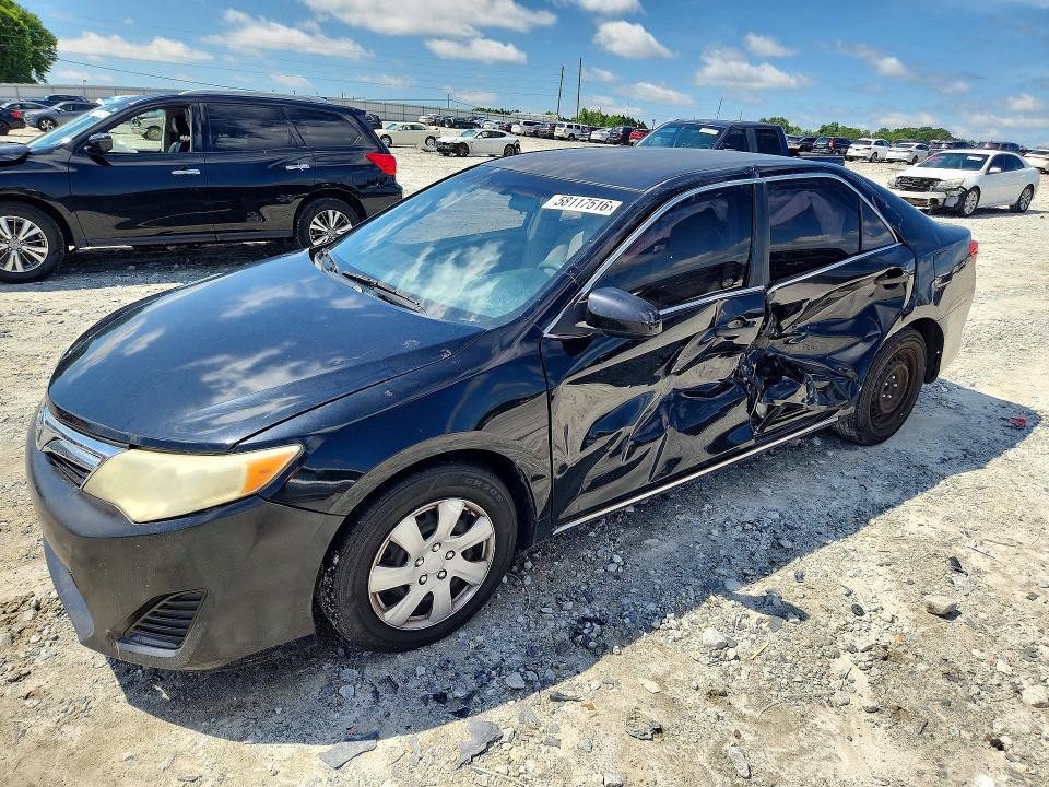 2012 Toyota Camry მანქანა იყიდება აუქციონზე, vin: 4T1BF1FK2CU055435, აუქციონის ნომერი: 58117516