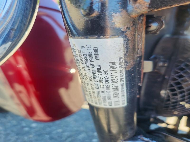 55780426 :رقم المزاد ، JKBVNAE183A111804 vin ، 2003 Kawasaki Vn1500 مزاد بيع