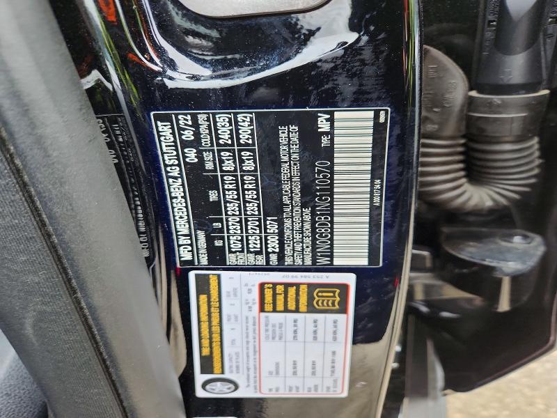 Продаж на аукціоні авто 2022 Mercedes-benz Glc, vin: W1N0G8DB1NG110570, номер лоту: 58368366