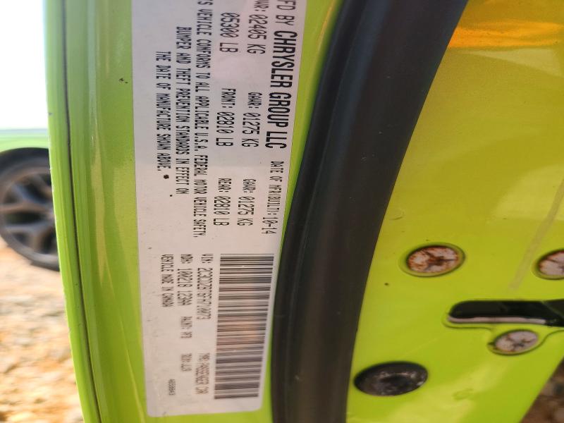 85625665 :رقم المزاد ، 2C3CDZBT6FH710073 vin ، 2015 Dodge Challenger مزاد بيع