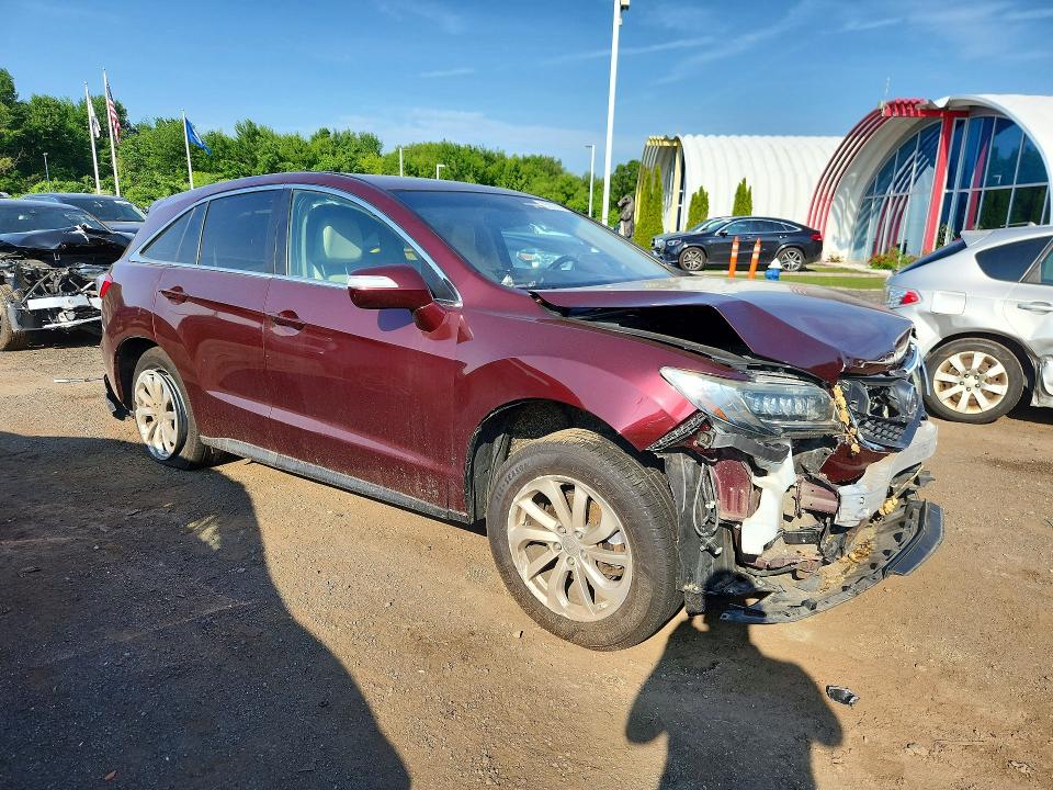 55879666 :رقم المزاد ، 5J8TB4H34HL030899 vin ، 2017 Acura Rdx مزاد بيع