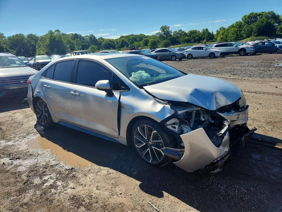 58415846 :رقم المزاد ، 5YFP4RCE6LP008810 vin ، 2020 Toyota Corolla مزاد بيع