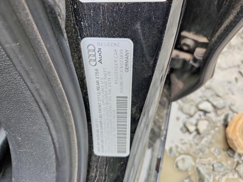 Aukcja sprzedaży 2012 Audi A6, vin: WAUBGAFC3CN023899, numer aukcji: 57467296