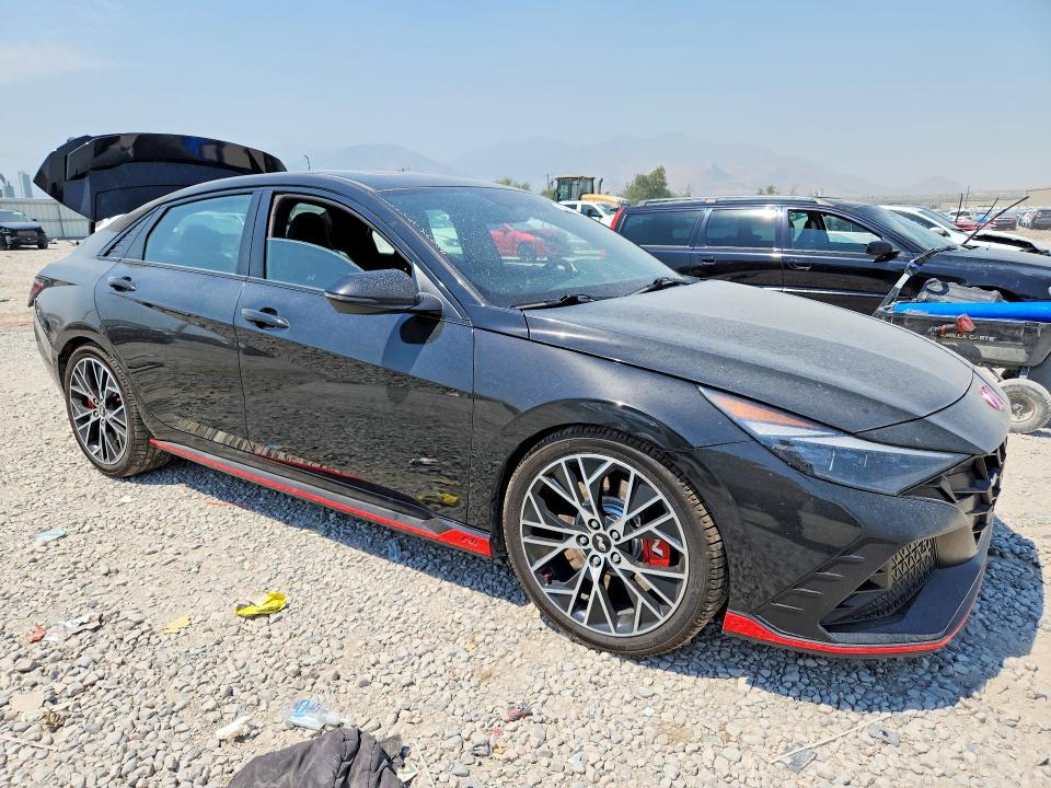 2023 Hyundai Elantra N მანქანა იყიდება აუქციონზე, vin: KMHLW4AK6PU014809, აუქციონის ნომერი: 58416886