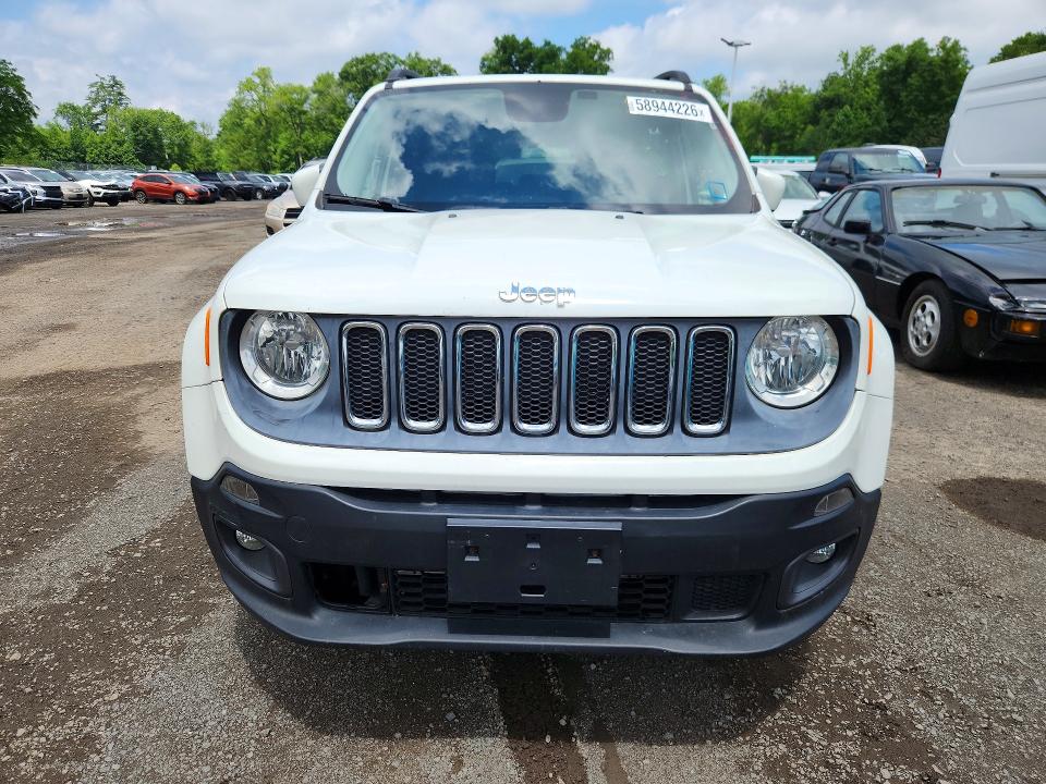 2016 Jeep Renegade მანქანა იყიდება აუქციონზე, vin: ZACCJBBT5GPC43286, აუქციონის ნომერი: 58944226