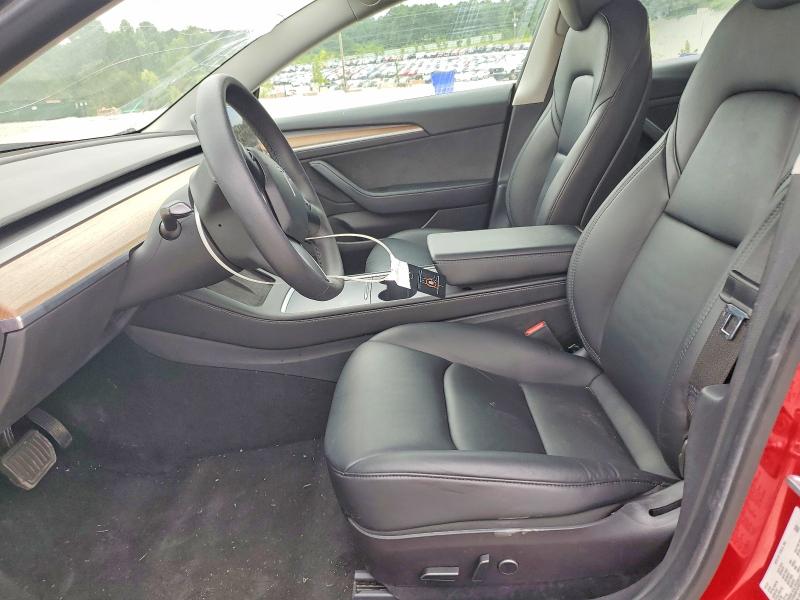 2022 Tesla Model 3 მანქანა იყიდება აუქციონზე, vin: 5YJ3E1EB0NF170057, აუქციონის ნომერი: 58407246