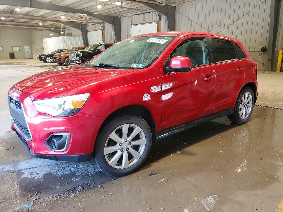 2015 Mitsubishi Outlander Sport მანქანა იყიდება აუქციონზე, vin: 4A4AR3AWXFE030853, აუქციონის ნომერი: 55972536