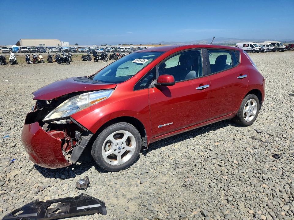 Auction sale of the 2013 Nissan Leaf, vin: 1N4AZ0CP8DC408047, lot number: 56449786