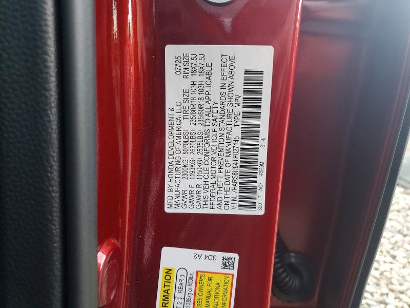 Продаж на аукціоні авто 2026 Honda Cr-v, vin: 7FARS6H84TE027145, номер лоту: 56931076