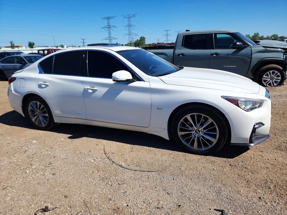 58147276 :رقم المزاد ، JN1EV7ARXKM591384 vin ، 2019 Infiniti Q50 مزاد بيع