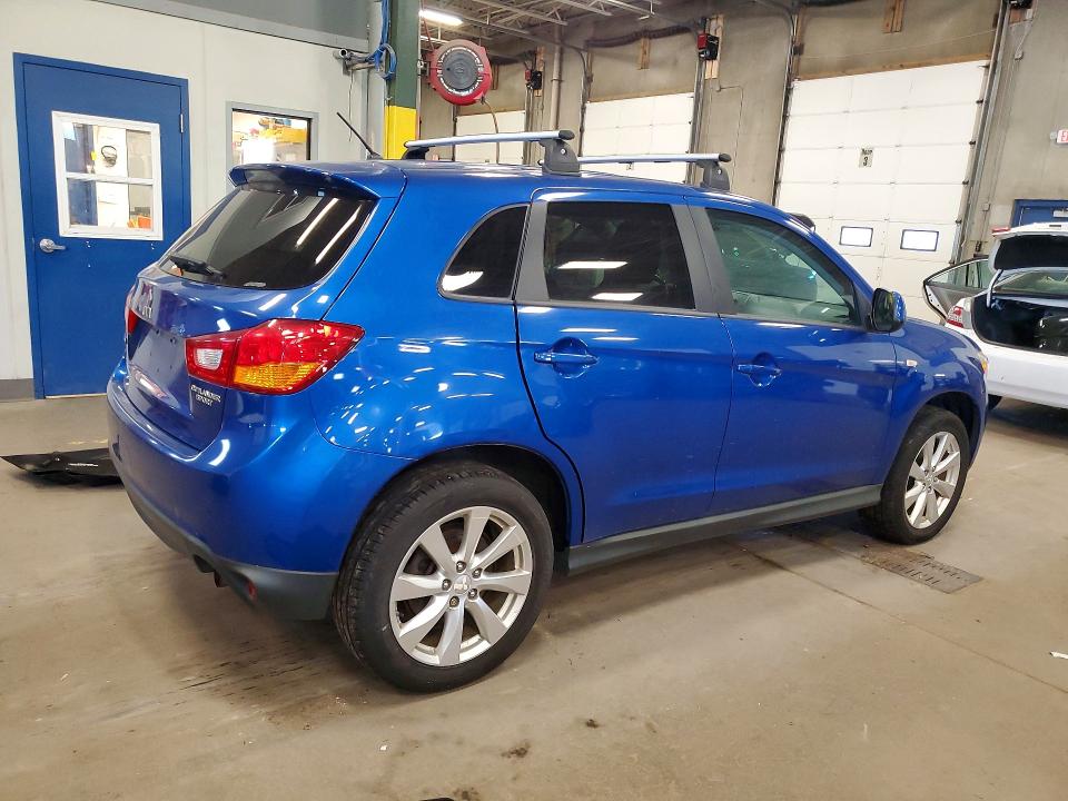 2015 Mitsubishi Outlander Sport მანქანა იყიდება აუქციონზე, vin: 4A4AR3AU6FE015636, აუქციონის ნომერი: 56141256
