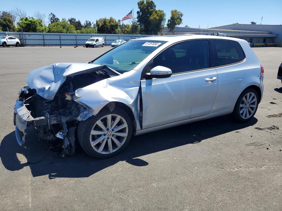 2013 Volkswagen Golf მანქანა იყიდება აუქციონზე, vin: WVWMM7AJ5DW122409, აუქციონის ნომერი: 57357656