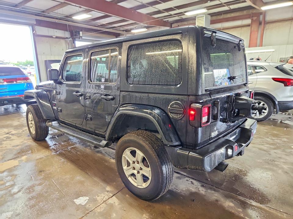 58728876 :رقم المزاد ، 1C4HJXEG4JW116766 vin ، 2018 Jeep Wrangler Unlimited مزاد بيع
