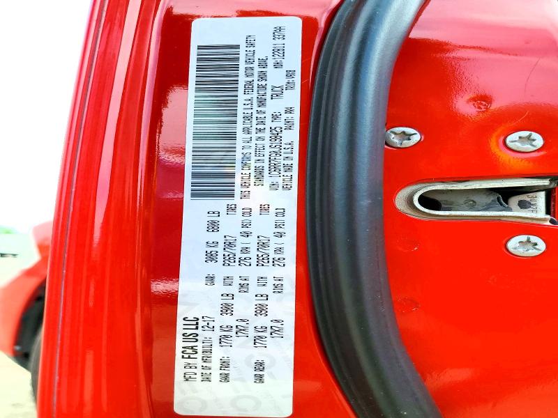 54799246 :رقم المزاد ، 1C6RR7FG0JS198425 vin ، 2018 Ram 1500 مزاد بيع