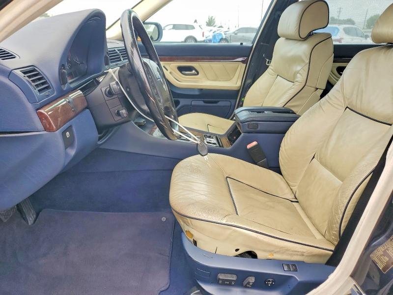 2001 Bmw 740 მანქანა იყიდება აუქციონზე, vin: WBAGH83471DP25350, აუქციონის ნომერი: 74514325