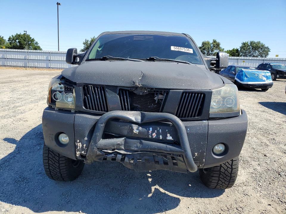 56697536 :رقم المزاد ، 1N6AA07B34N509871 vin ، 2004 Nissan Titan مزاد بيع
