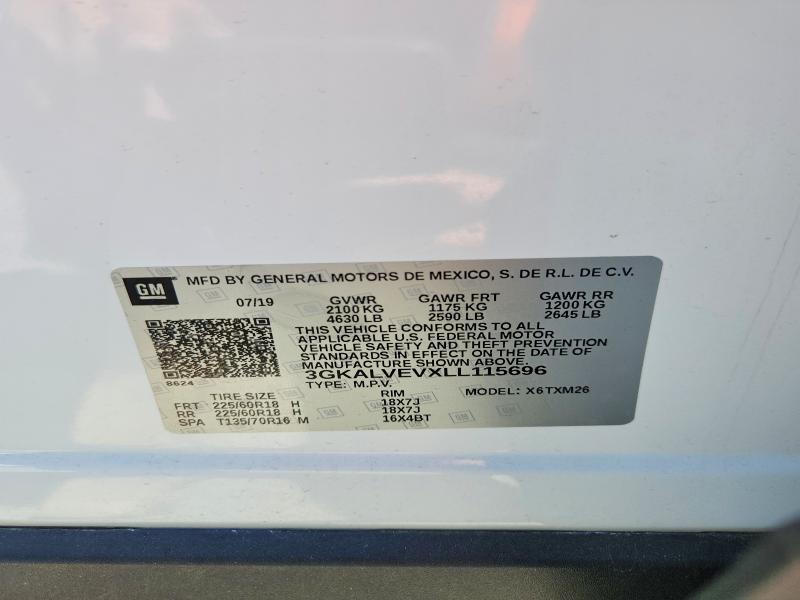 Продажа на аукционе авто 2020 Gmc Terrain, vin: 3GKALVEVXLL115696, номер лота: 55907706