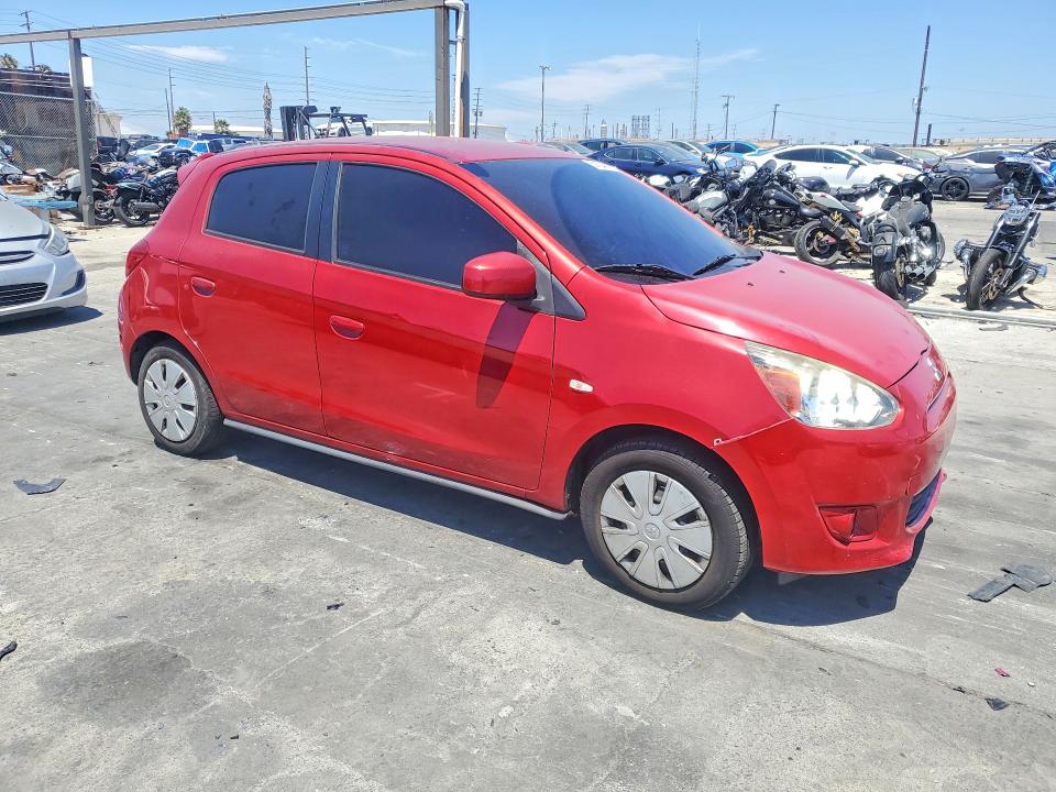 59184816 :رقم المزاد ، ML32A3HJ8FH032132 vin ، 2015 Mitsubishi Mirage مزاد بيع