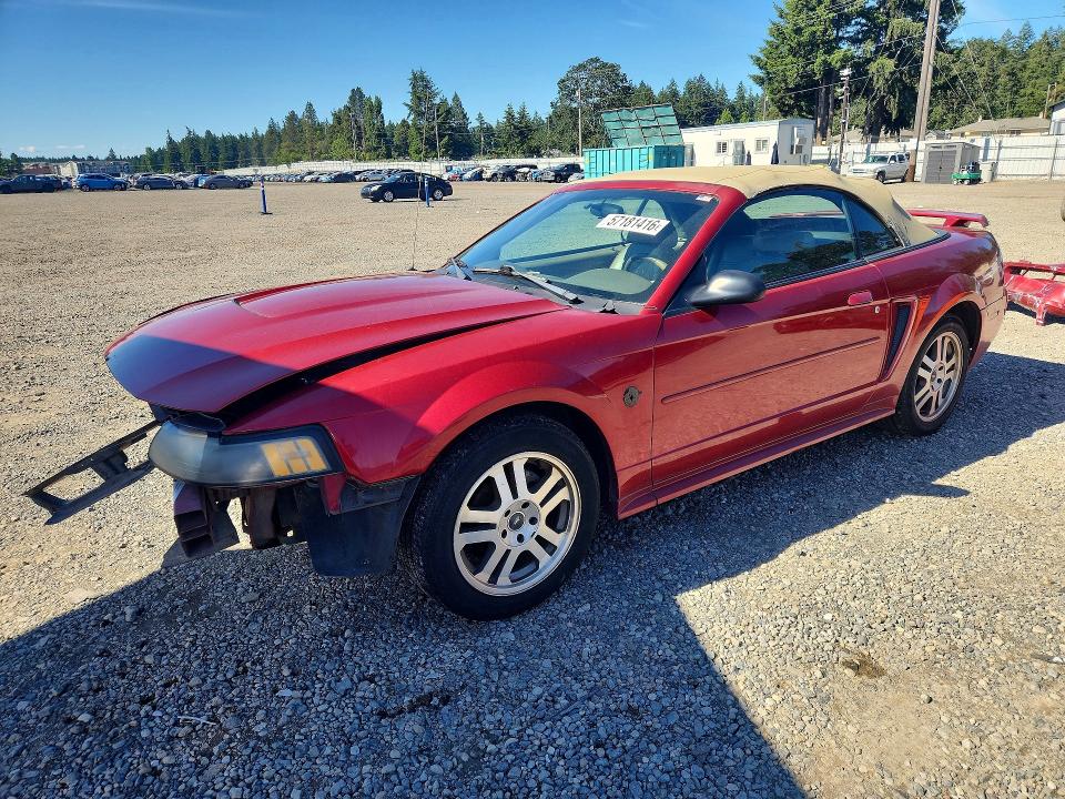 Продажа на аукционе авто 2004 Ford Mustang, vin: 1FAFP44604F154650, номер лота: 57181416