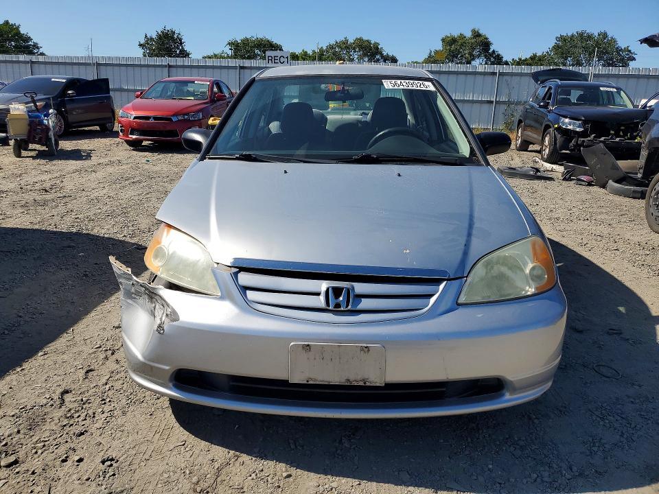 2001 Honda Civic მანქანა იყიდება აუქციონზე, vin: 2HGES16551H614758, აუქციონის ნომერი: 56439926