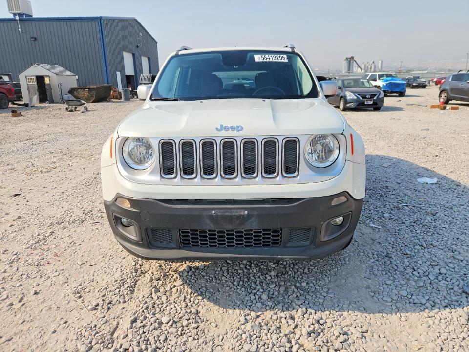 58419206 :رقم المزاد ، ZACCJBDT3FPB26446 vin ، 2015 Jeep Renegade مزاد بيع