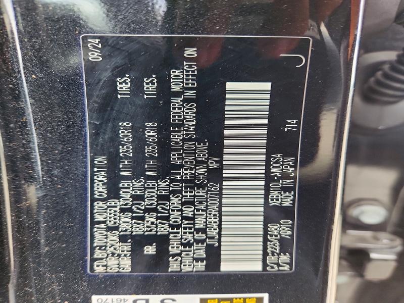 Продаж на аукціоні авто 2024 Lexus Rz, vin: JTJABABB5RA007162, номер лоту: 57657316