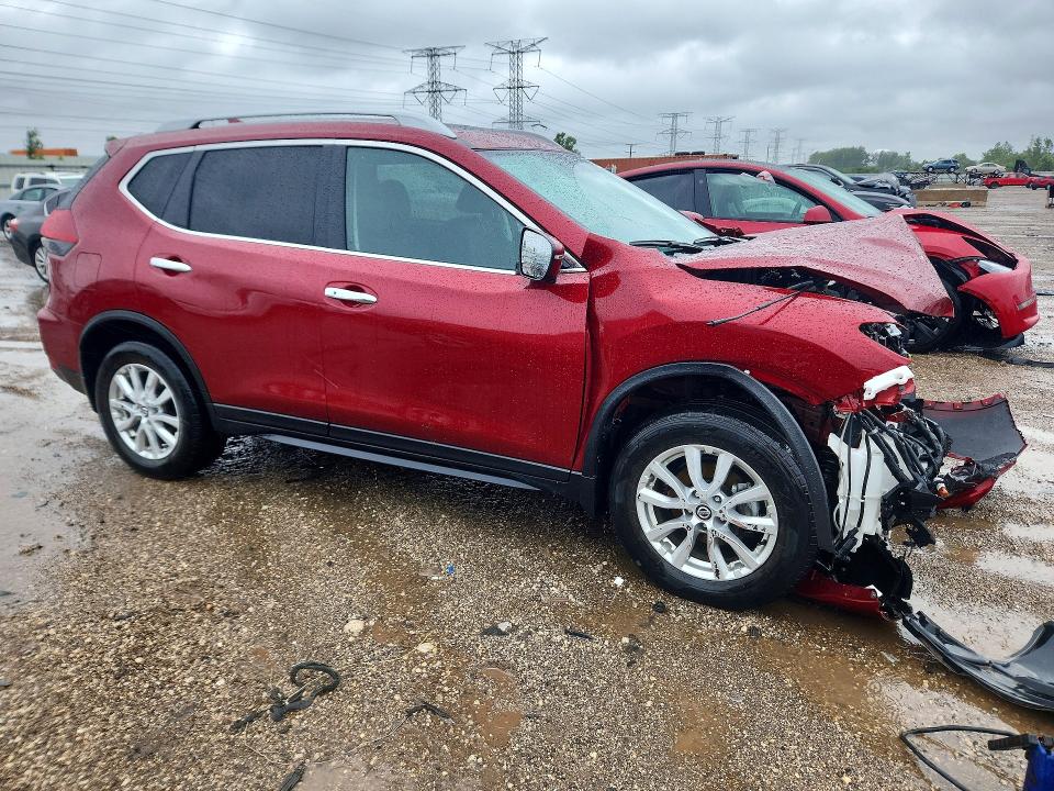 57493776 :رقم المزاد ، 5N1AT2MV8JC789944 vin ، 2018 Nissan Rogue مزاد بيع
