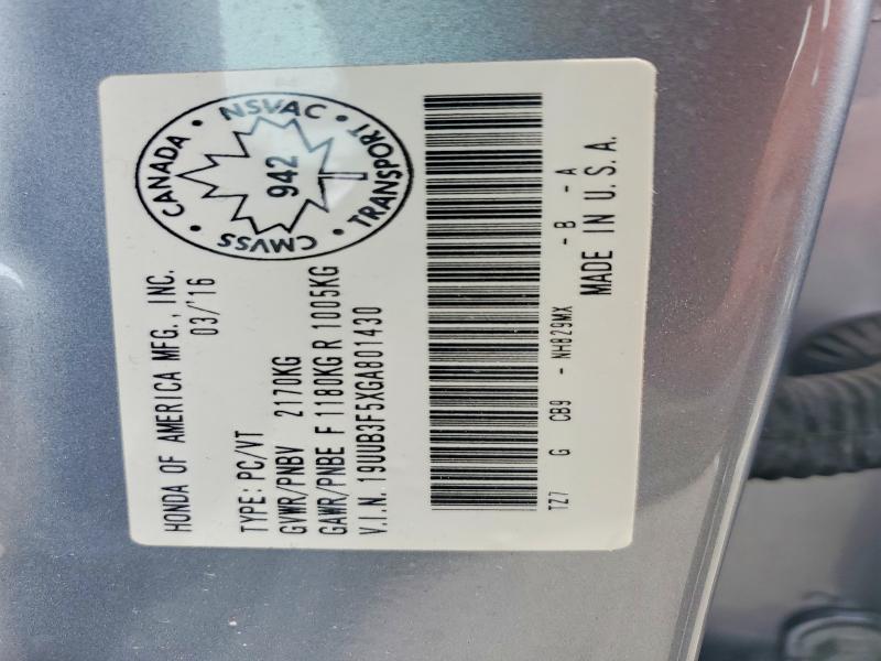 Aukcja sprzedaży 2016 Acura Tlx, vin: 19UUB3F5XGA801430, numer aukcji: 57062106