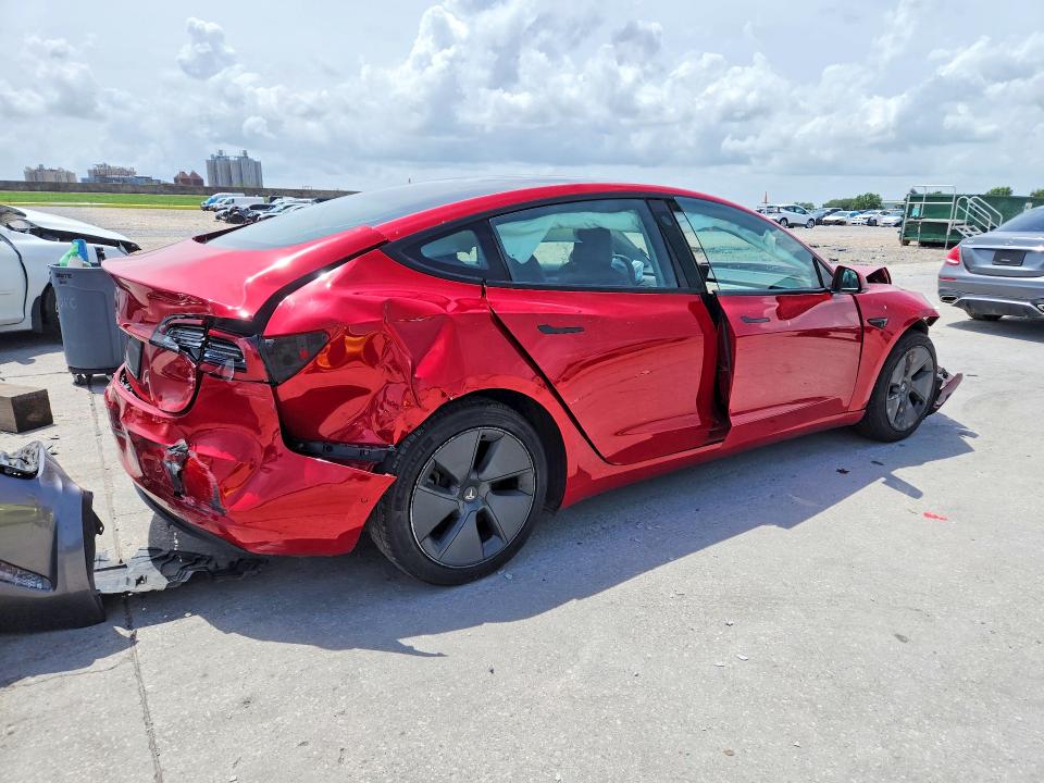 55625986 :رقم المزاد ، 5YJ3E1EA3NF103170 vin ، 2022 Tesla Model 3 مزاد بيع
