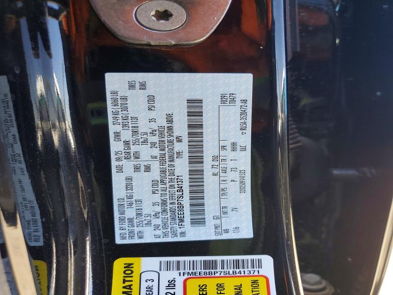 2025 Ford Bronco მანქანა იყიდება აუქციონზე, vin: 1FMEE8BP7SLB41371, აუქციონის ნომერი: 55445026