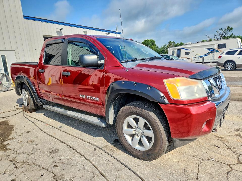 2014 Nissan Titan მანქანა იყიდება აუქციონზე, vin: 1N6BA0EC1EN509921, აუქციონის ნომერი: 58326396