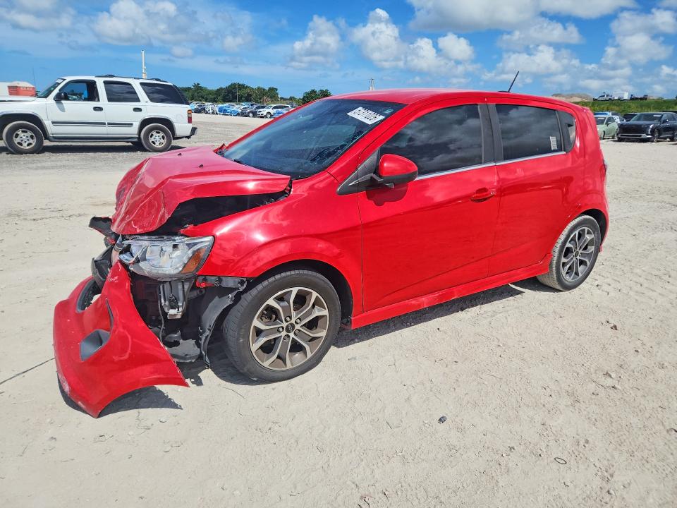 Продаж на аукціоні авто 2019 Chevrolet Sonic, vin: 1G1JD6SB5K4140186, номер лоту: 57311026