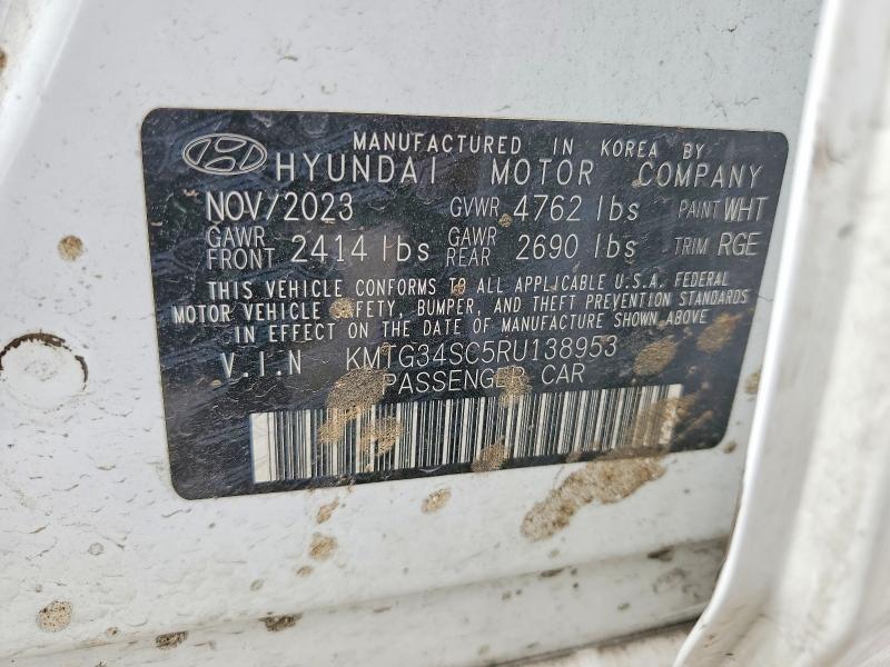 Aukcja sprzedaży 2024 Genesis G70, vin: KMTG34SC5RU138953, numer aukcji: 57083796