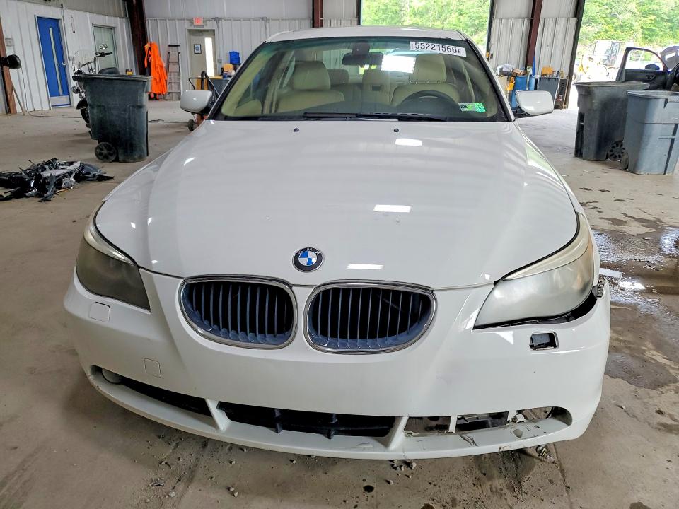 Продаж на аукціоні авто 2004 Bmw 525, vin: WBANA53574B847371, номер лоту: 55221566