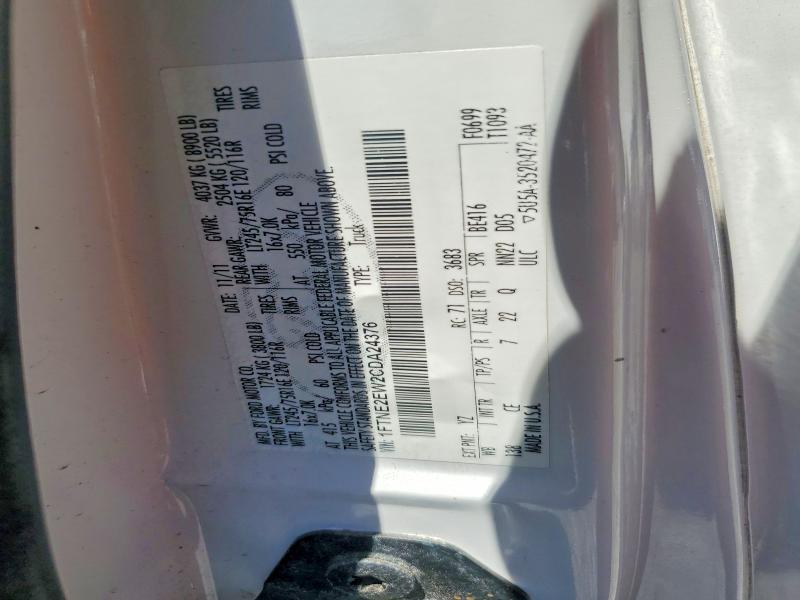 Aukcja sprzedaży 2012 Ford Econoline, vin: 1FTNE2EW2CDA24376, numer aukcji: 56434446