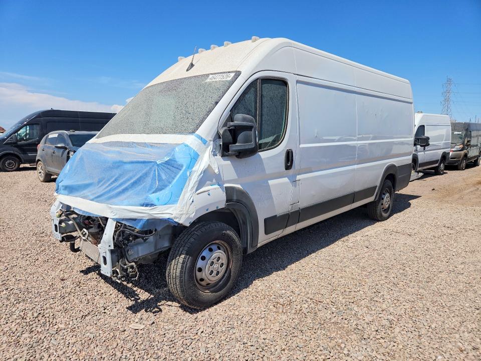 46477526 :رقم المزاد ، 3C6MRVJGXPE512793 vin ، 2023 Ram Promaster 3500 مزاد بيع