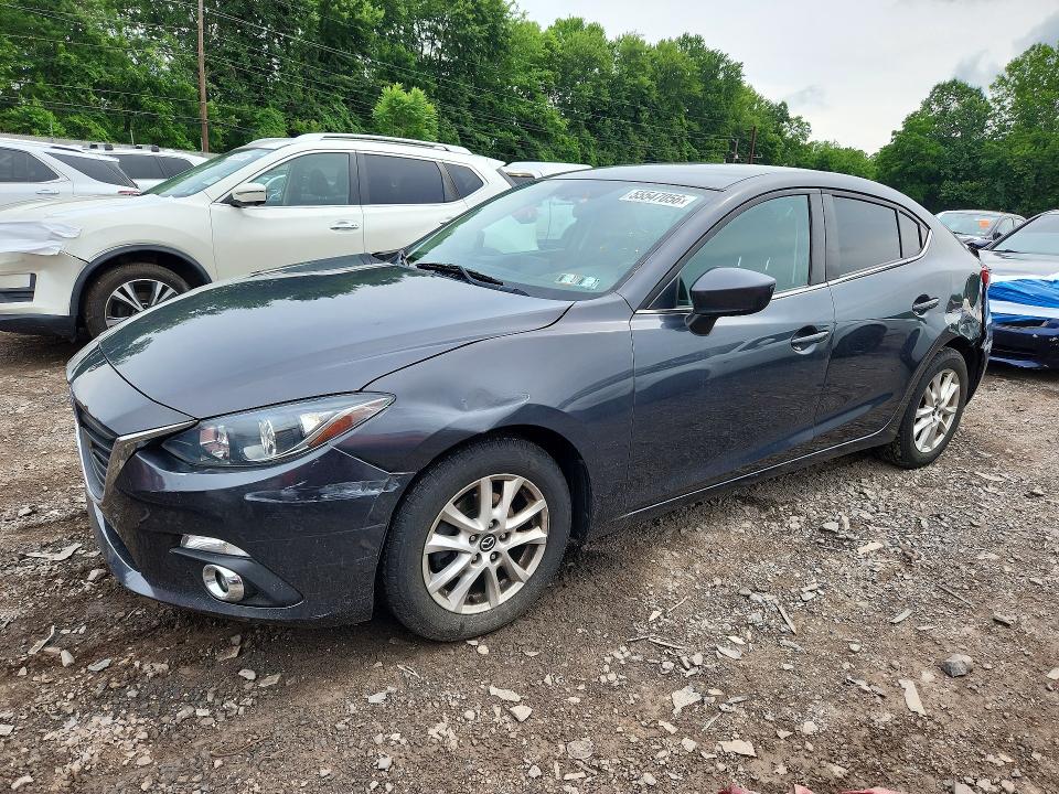 55547056 :رقم المزاد ، 3MZBM1U74GM314684 vin ، 2016 Mazda 3 مزاد بيع