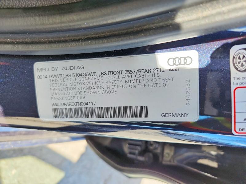 Продажа на аукционе авто 2015 Audi A6, vin: WAUGFAFCXFN004117, номер лота: 57555876