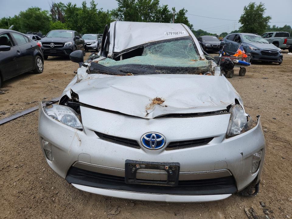 57916876 :رقم المزاد ، JTDKN3DP0C3029732 vin ، 2012 Toyota Prius Plug-in Hybrid مزاد بيع