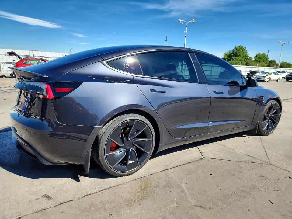 2024 Tesla Model 3 მანქანა იყიდება აუქციონზე, vin: 5YJ3E1ET9RF824617, აუქციონის ნომერი: 57386606
