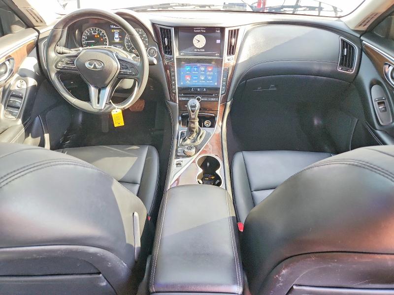 2018 Infiniti Q50 მანქანა იყიდება აუქციონზე, vin: JN1EV7AR5JM445909, აუქციონის ნომერი: 57210136