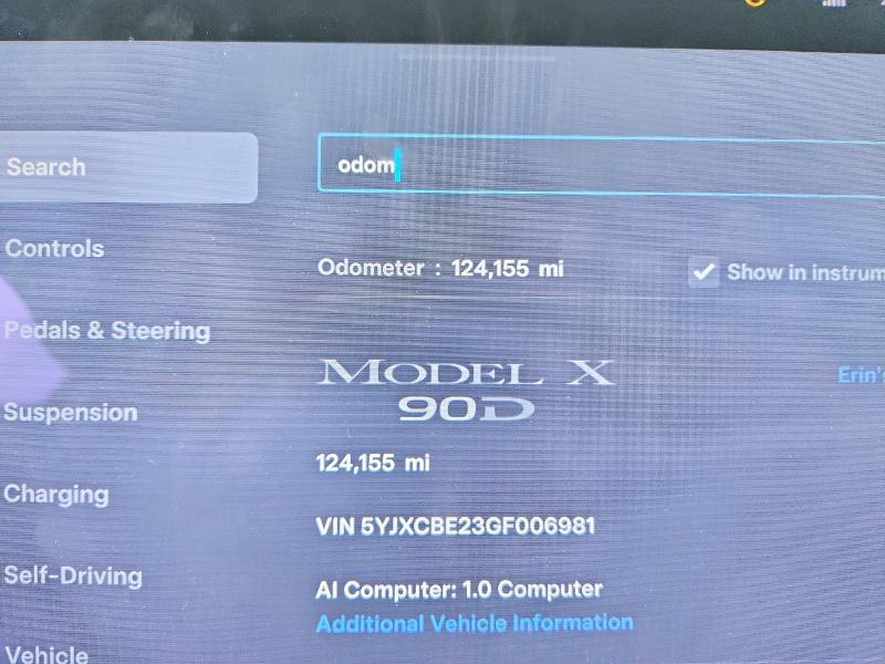 Продаж на аукціоні авто 2016 Tesla Model X, vin: 5YJXCBE23GF006981, номер лоту: 56166396