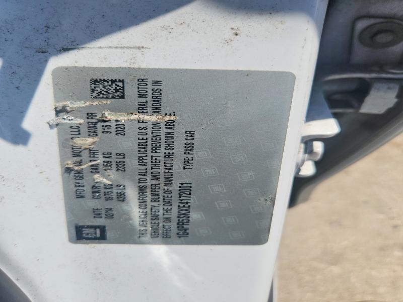 Aukcja sprzedaży 2014 Buick Verano, vin: 1G4PR5SKXE4172001, numer aukcji: 56816266