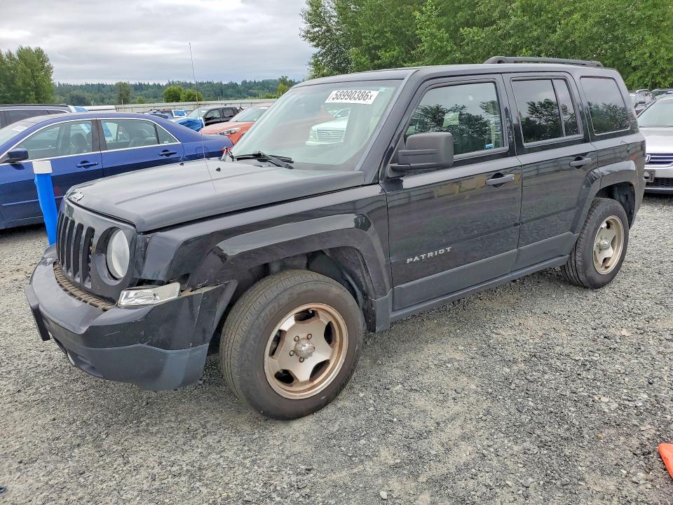 2014 Jeep Patriot მანქანა იყიდება აუქციონზე, vin: 1C4NJPBA4ED692538, აუქციონის ნომერი: 58990386