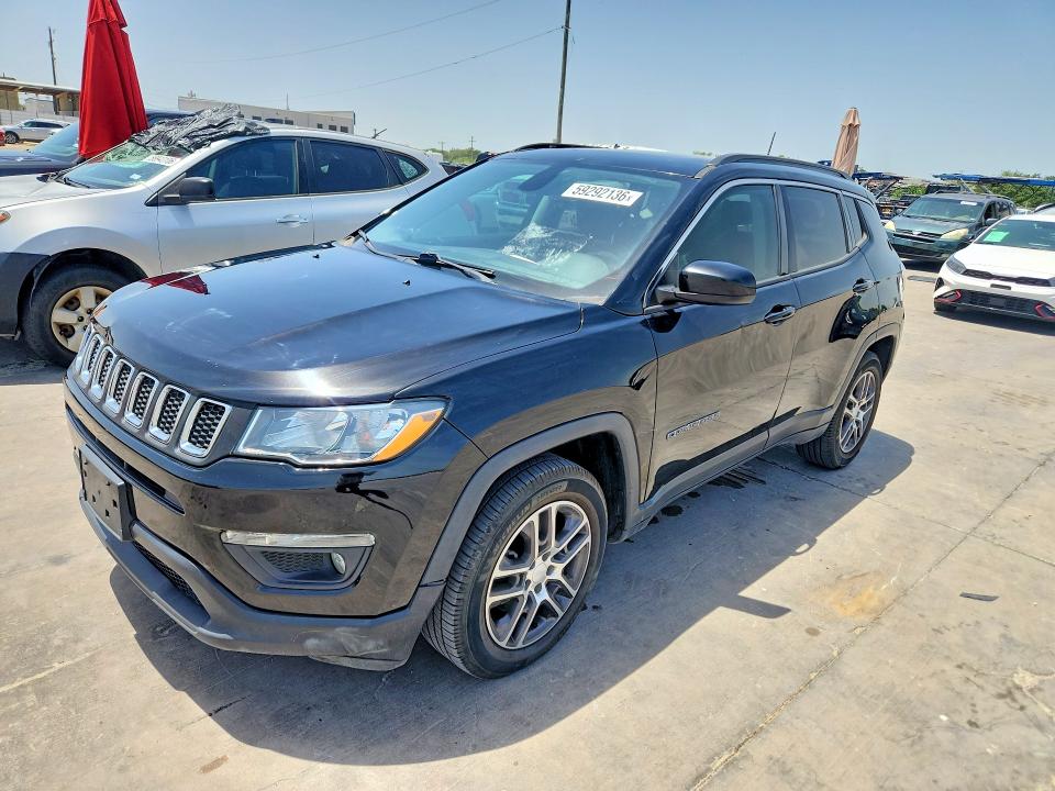 Auction sale of the 2020 Jeep Compass, vin: 3C4NJCBB7LT144395, lot number: 59292136